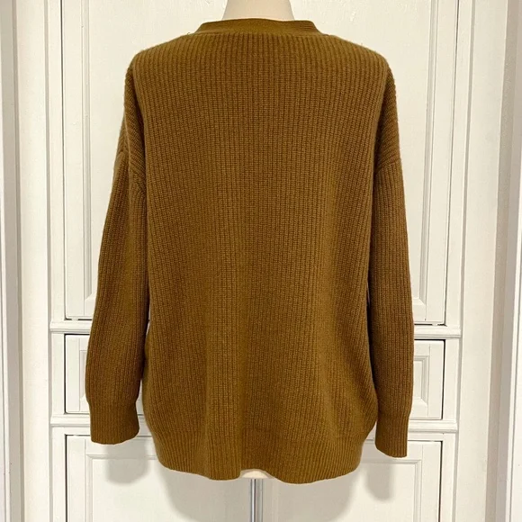 Jenni Kayne bronze cashmere cocoon Cardigan
